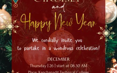 You’re invited to Christmas and New Year parties!