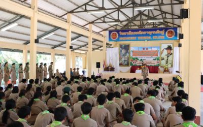 วันที่ 5 มีนาคม – 7 มีนาคม 2568 วิทยาลัยเทคนิคกาญจนดิษฐ์ ดำเนิน การจัดโครงการเข้าค่ายพักแรม เตรียมลูกเสือวิสามัญ ระดับชั้น ปวช.1 ประจำปี 2567 ร่วมกับวิทยาลัยสารพัดช่างสุราษฏร์ธานี