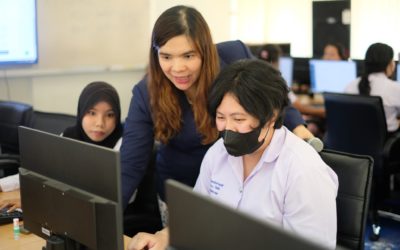 โครงการ Up Skill การประยุกต์ใช้ AI สำหรับธุรกิจอิเล็กทรอนิกส์ (E-Commerce) ดำเนินการโดยแผนกวิชาเทคโนโลยีสารสนเทศ วิทยาลัยเทคนิคกาญจนดิษฐ์