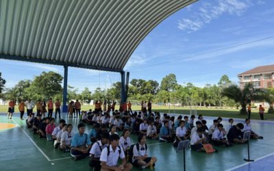 การเรียนปรับพื้นฐานวันสุดท้ายของนักเรียนระดับชั้น ปวช.1 ปีการศึกษา 2568