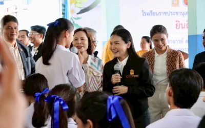 ขอยินดีต้อนรับ ศ.ดร.นฤมล ภิญโญสินวัฒน์ รัฐมนตรีว่าการกระทรวงศึกษาธิการ และคณะผู้บริหารระดับสูง ลงพื้นที่มอบนโยบายและตรวจเยี่ยมสถานศึกษา ติดตามการขับเคลื่อนการดำเนินงานตามนโยบายรัฐบาลด้านการศึกษา ของรัฐมนตรีว่าการกระทรวงศึกษาธิการ