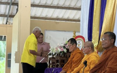พิธีสมโภชเทียนพรรษา วิทยาลัยเทคนิคกาญจนดิษฐ์ ประจำปี ๒๕๖๘