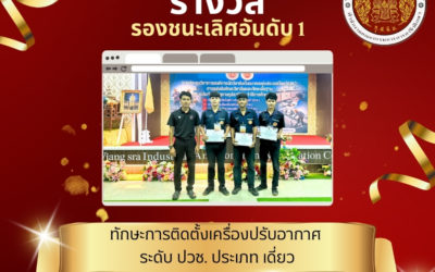 17-19 ธันวาคม 2568  นักเรียน นักศึกษา ครูผู้ควบคุมตัวแทนจากวิทยาลัยเทคนิคกาญจนดิษฐ์ได้เข้าร่วมแข่งขันทักษะวิชาชีพ ทักษะพื้นฐาน ในงานประชุมวิชาการองค์การนักวิชาชีพในอนาคตแห่งประเทศไทย การแข่งขันทักษะวิชาชีพและทักษะพื้นฐาน ประจำปีการศึกษา 2568 ระดับอาชีวศึกษาจังหวัดสุราษฎร์ธานี