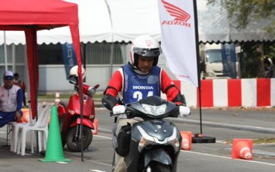 การแข่งขันทักษะขับขี่ปลอดภัย ฮอนด้า ศุภกิตติ์มอเตอร์ ระดับชาติ