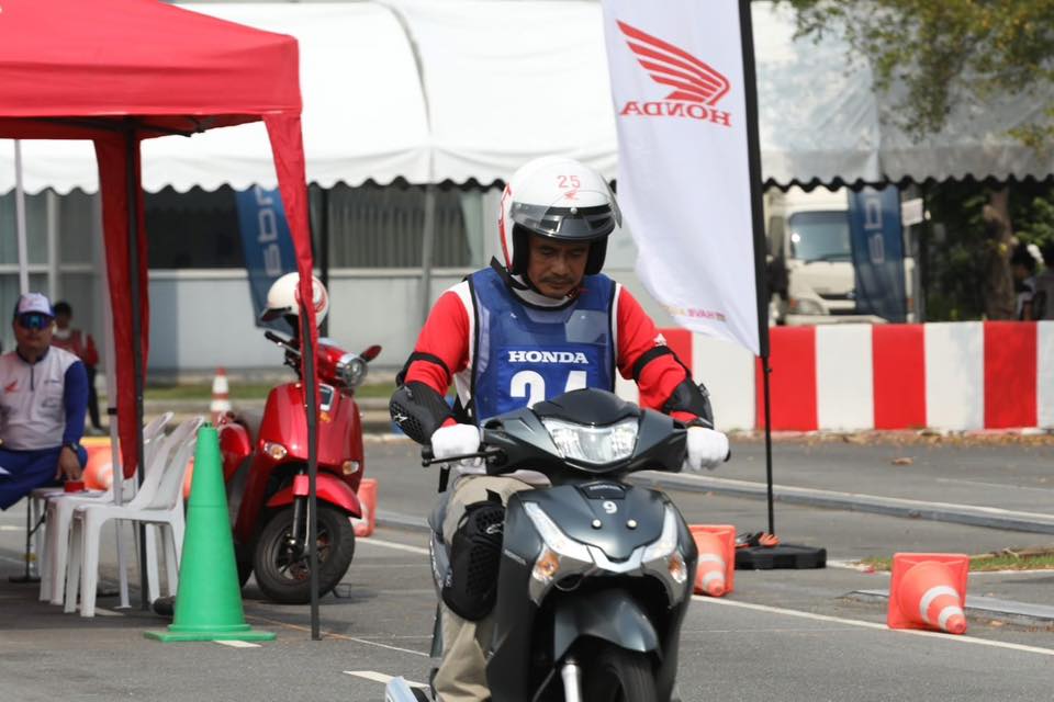 การแข่งขันทักษะขับขี่ปลอดภัย ฮอนด้า ศุภกิตติ์มอเตอร์ ระดับชาติ