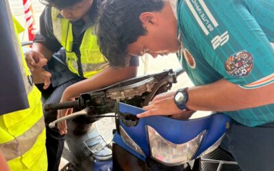 ครึ่งทางของการจัดกิจกรรม “อาชีวะ- ขนส่งอาสาช่วยประชาชนเทศกาลสงกรานต์ 2569”