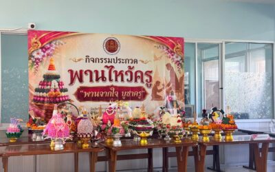 กิจกรรมประกวดพานไหว้ครู “พานจากใจ บูชาครู” ประจำปีการศึกษา 2569