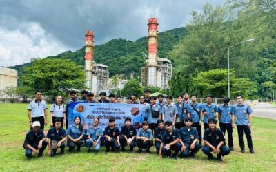 แผนกวิชาช่างไฟฟ้ากำลัง วิทยาลัยเทคนิคกาญจนดิษฐ์ นำนักเรียน นักศึกษา ระดับประกาศนียบัตรวิชาชีพ (ปวช.) ชั้นปีที่ 1 และระดับประกาศนียบัตรวิชาชีพชั้นสูง (ปวส.) ชั้นปีที่ 1 เข้าร่วมโครงการศึกษาดูงานด้านการผลิตและส่งจ่ายไฟฟ้า