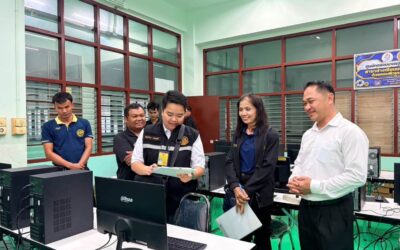 วิทยาลัยเทคนิคกาญจนดิษฐ์ ให้การต้อนรับคณะเจ้าหน้าที่จากสถาบันพัฒนาฝีมือแรงงาน 11 สุราษฎร์ธานี ในโอกาสเข้าตรวจสอบความพร้อมและความเหมาะสมของศูนย์ทดสอบมาตรฐานฝีมือแรงงานของวิทยาลัยฯ เพื่อเตรียมความพร้อมสำหรับการดำเนินการทดสอบมาตรฐานฝีมือแรงงานให้เป็นไปตามหลักเกณฑ์และมาตรฐานที่กำหนด